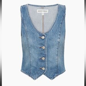 Aritzia the Denim Forum Mia vest